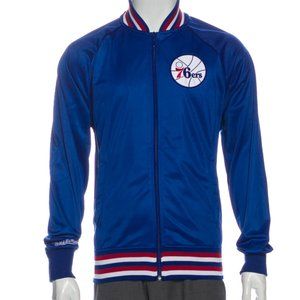 MITCHELL & NESS Philadelphia 76ers Windbreaker, NWT, Size 2XL